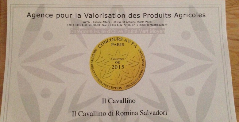 The extra virgin Special Edition The Cavallino Holm Horn awarded in Paris
